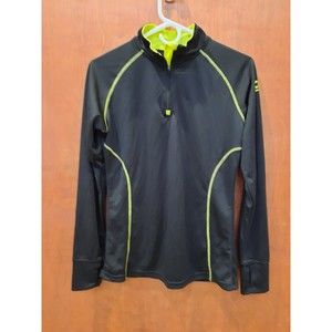 Greenlayer Athletic Long Sleeve Half-Zip Shirt - Size Medium